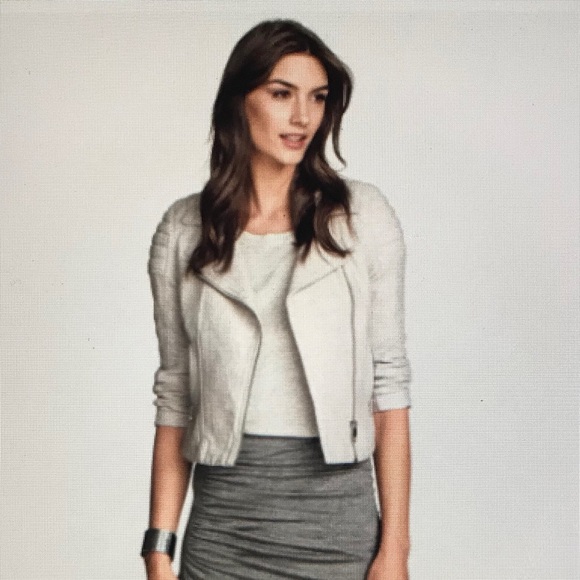H&M Jackets & Blazers - H&M Knitted Moto Jacket